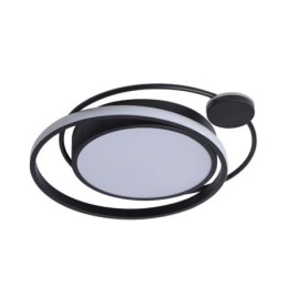 Contemporary Circular Flush Mount Ceiling Light