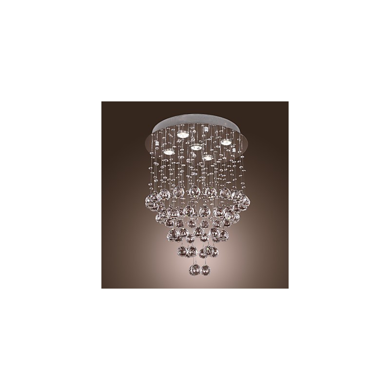 Crystal Chandelier with 5 lightsoque Design (K9 Crystal)