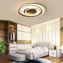Irregular Round Flush Mount Ceiling Light