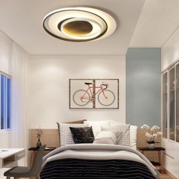 Irregular Round Flush Mount Ceiling Light