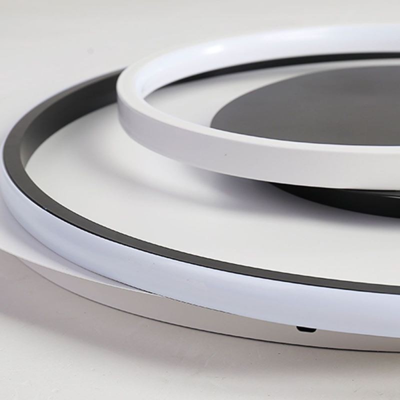 Irregular Round Flush Mount Ceiling Light