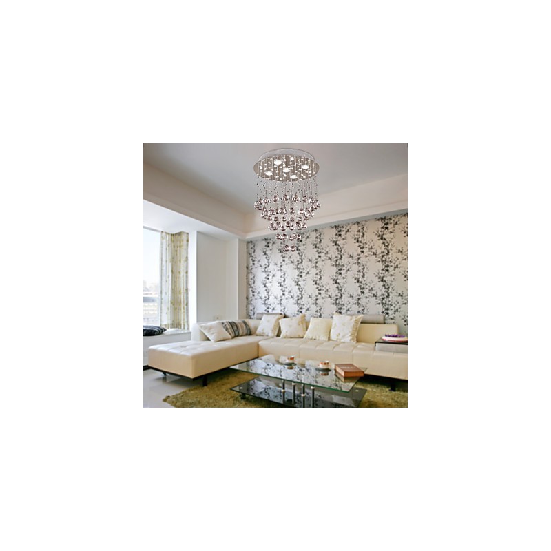 Crystal Chandelier with 5 lightsoque Design (K9 Crystal)