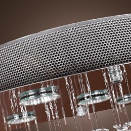 Crystal Chandelier with 5 lightsoque Design (K9 Crystal)