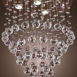 Crystal Chandelier with 5 lightsoque Design (K9 Crystal)