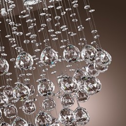 Crystal Chandelier with 5 lightsoque Design (K9 Crystal)