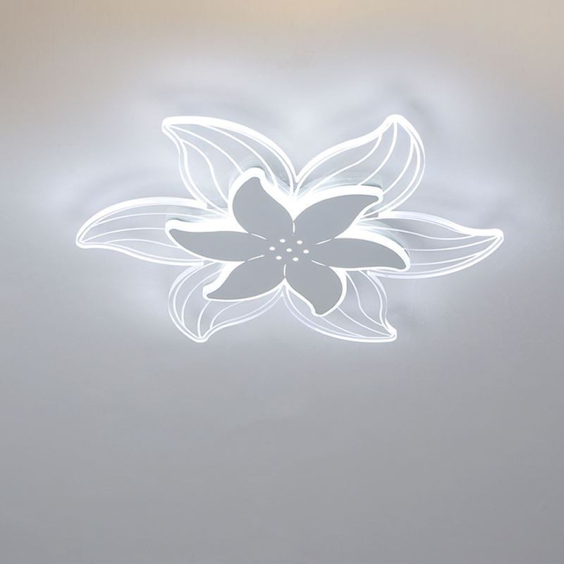 Elegant Flower Flush Mount Ceiling Light Unique Decorative Lighting