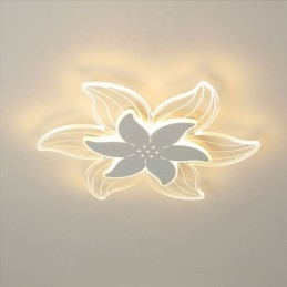 Elegant Flower Flush Mount Ceiling Light Unique Decorative Lighting