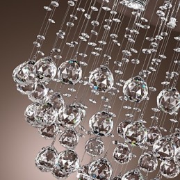 Crystal Chandelier with 5 lightsoque Design (K9 Crystal)