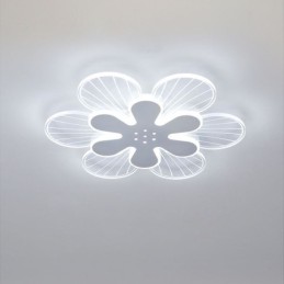Modern Flush Mount Pretty Flower Decorative Ceiling Light