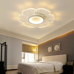 Minimalist Petal Flush Mount Ceiling Light Creative Decoration Lighting
