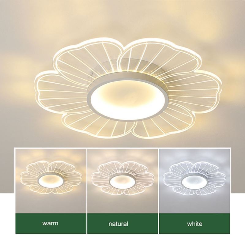 Minimalist Petal Flush Mount Ceiling Light Creative Decoration Lighting