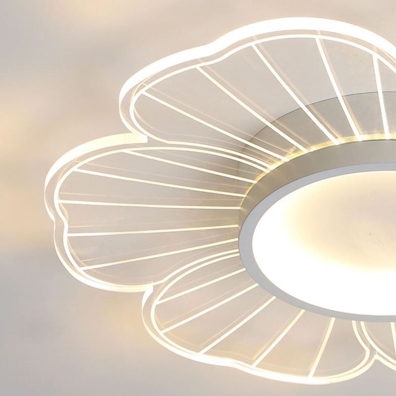 Minimalist Petal Flush Mount Ceiling Light Creative Decoration Lighting