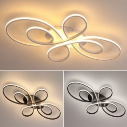 Modern Flush Mount Ceiling Light Flower Design Decorative Lighting
