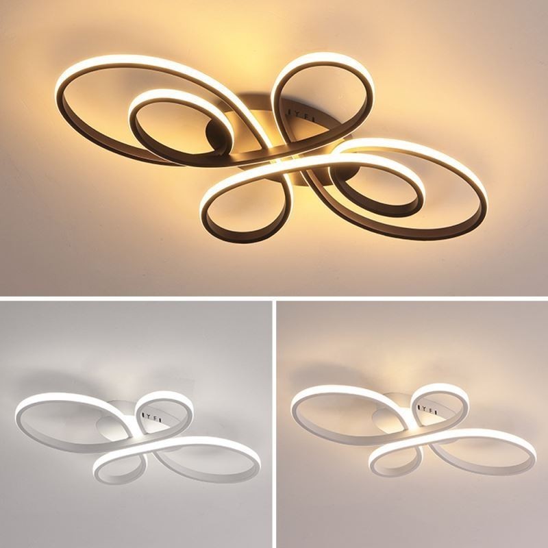 Modern Flush Mount Ceiling Light Flower Design Decorative Lighting