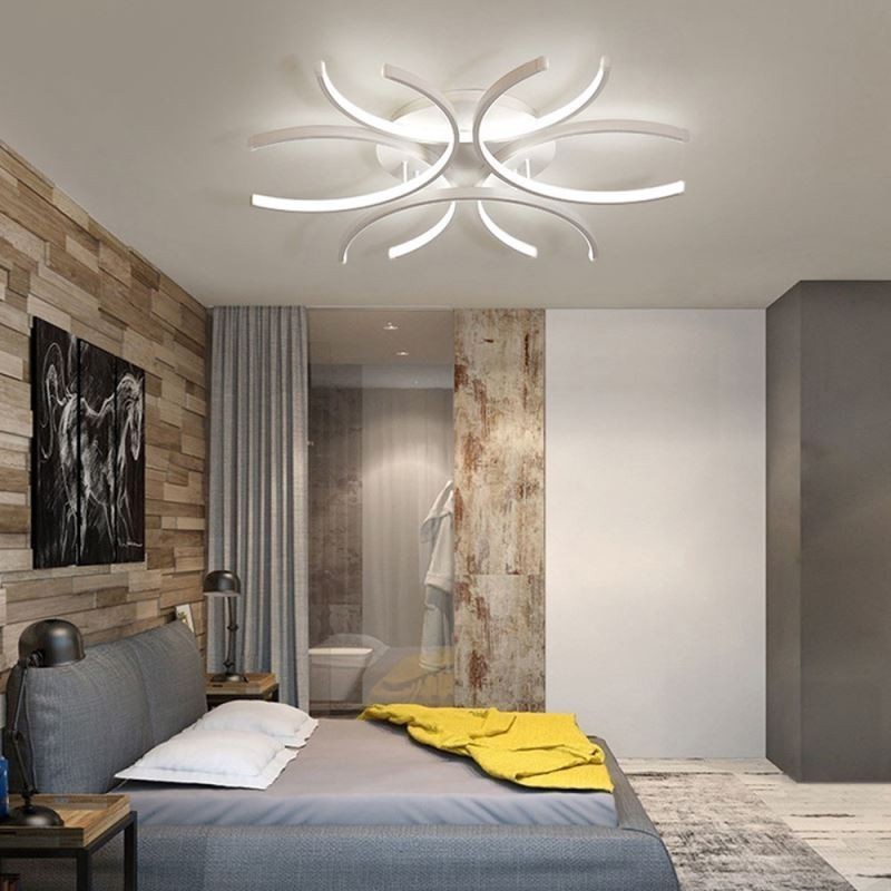 Modern Flush Mount Ceiling Light Silica Gel Decoration Light