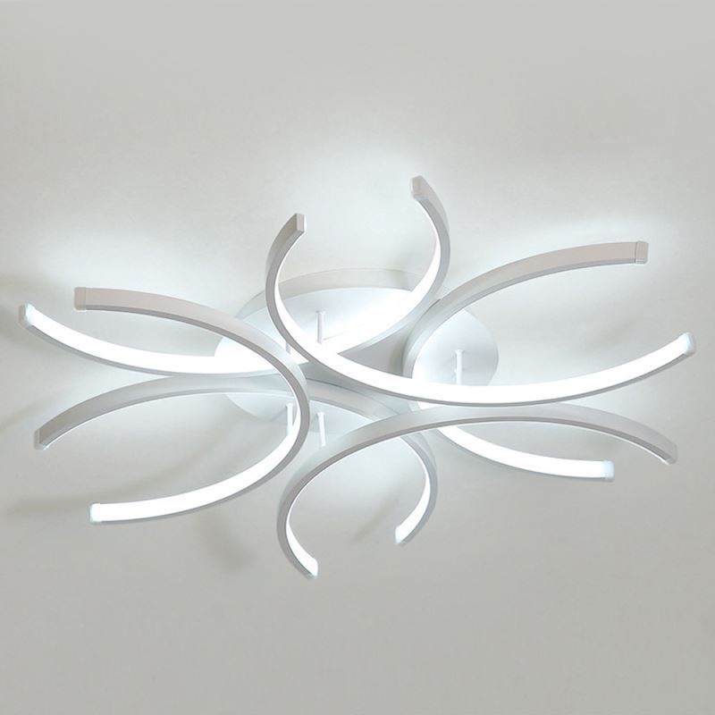 Modern Flush Mount Ceiling Light Silica Gel Decoration Light