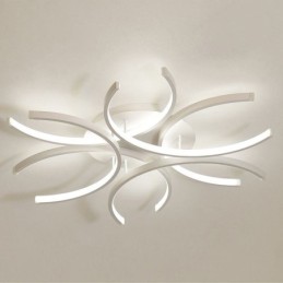 Modern Flush Mount Ceiling Light Silica Gel Decoration Light
