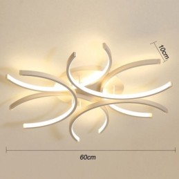 Modern Flush Mount Ceiling Light Silica Gel Decoration Light