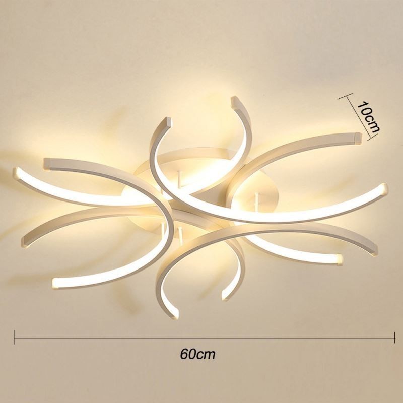 Modern Flush Mount Ceiling Light Silica Gel Decoration Light