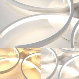 Modern Flush Mount Ceiling Light Silica Gel Decoration Light