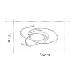 Modern Acrylic Flush Mount Ceiling Light Creative Decoration Lighting