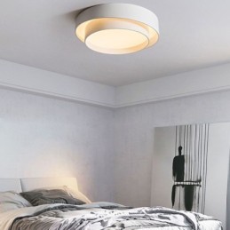 Contemporary Flush Mount Circular Ceiling Light