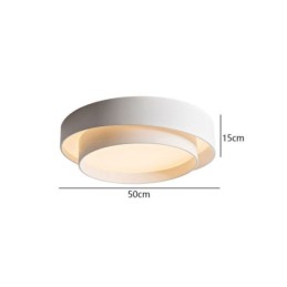 Contemporary Flush Mount Circular Ceiling Light