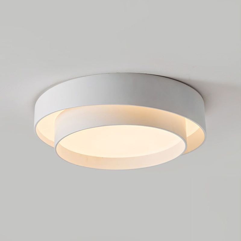 Contemporary Flush Mount Circular Ceiling Light