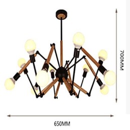 Chandelier Mini Style Modern Contemporary Metal