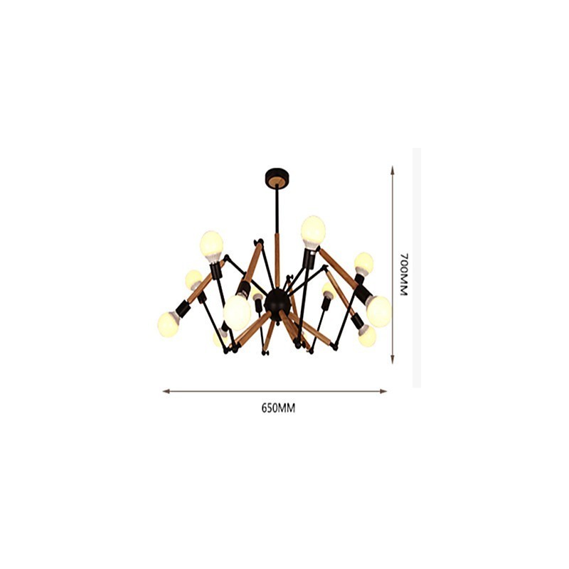 Chandelier Mini Style Modern Contemporary Metal