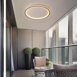 Flush Mount Minimalist Circular Ceiling Light