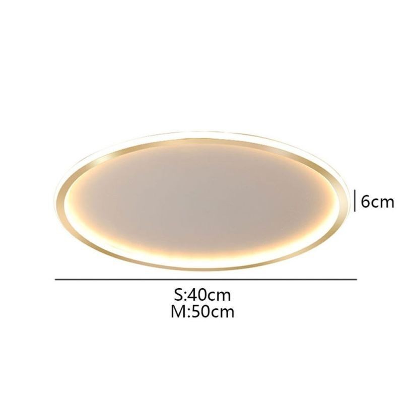 Flush Mount Minimalist Circular Ceiling Light