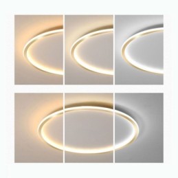 Flush Mount Minimalist Circular Ceiling Light