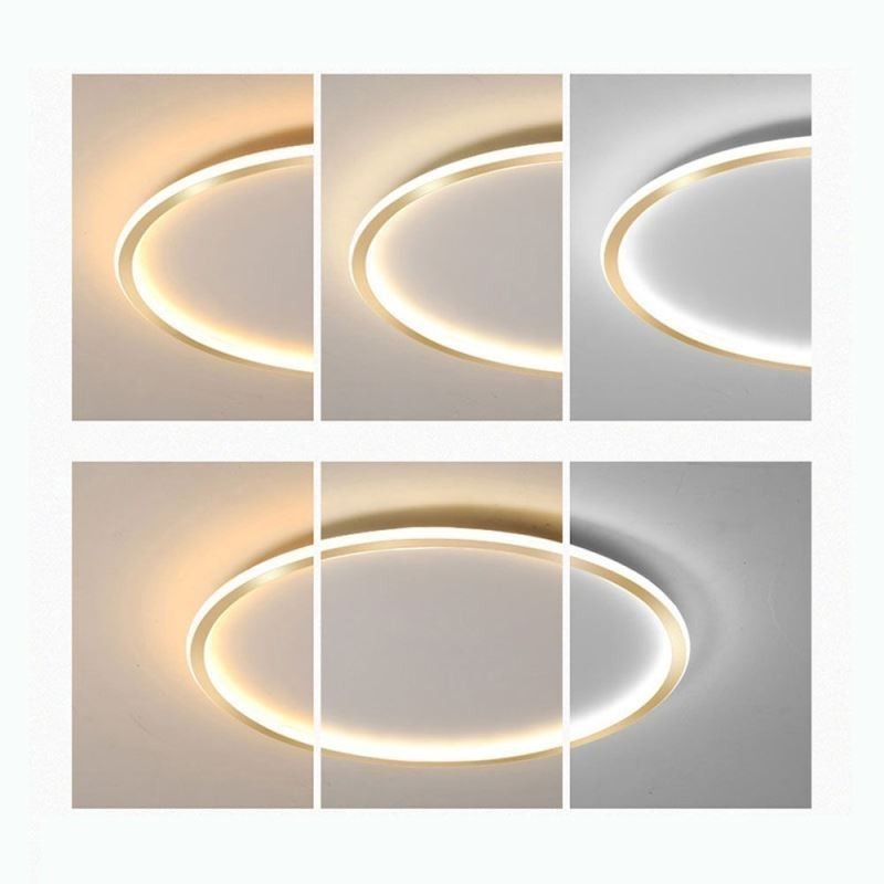 Flush Mount Minimalist Circular Ceiling Light