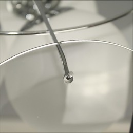 deals Milan Simple Fashion Style Chandelier Light Smoke Gray Glass Chandelier