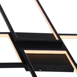X Shaped Flush Mount Minimalist Acrylic Ceiling Light