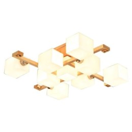Nordic Flush Mount Ceiling Light Creative Warm Solid Wood Light