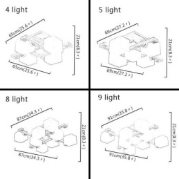 Nordic Flush Mount Ceiling Light Creative Warm Solid Wood Light