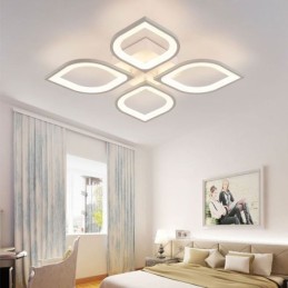 Modern Simple Flush Mount Acrylic Petal Ceiling Light