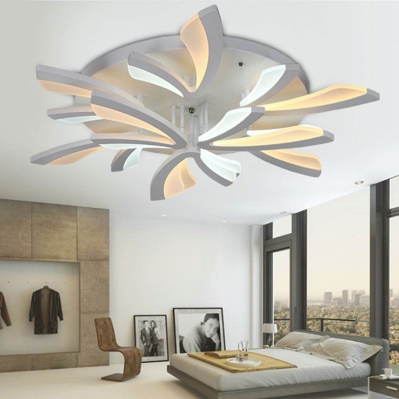 Modern Dandelion Flush Mount Simple Ceiling Light