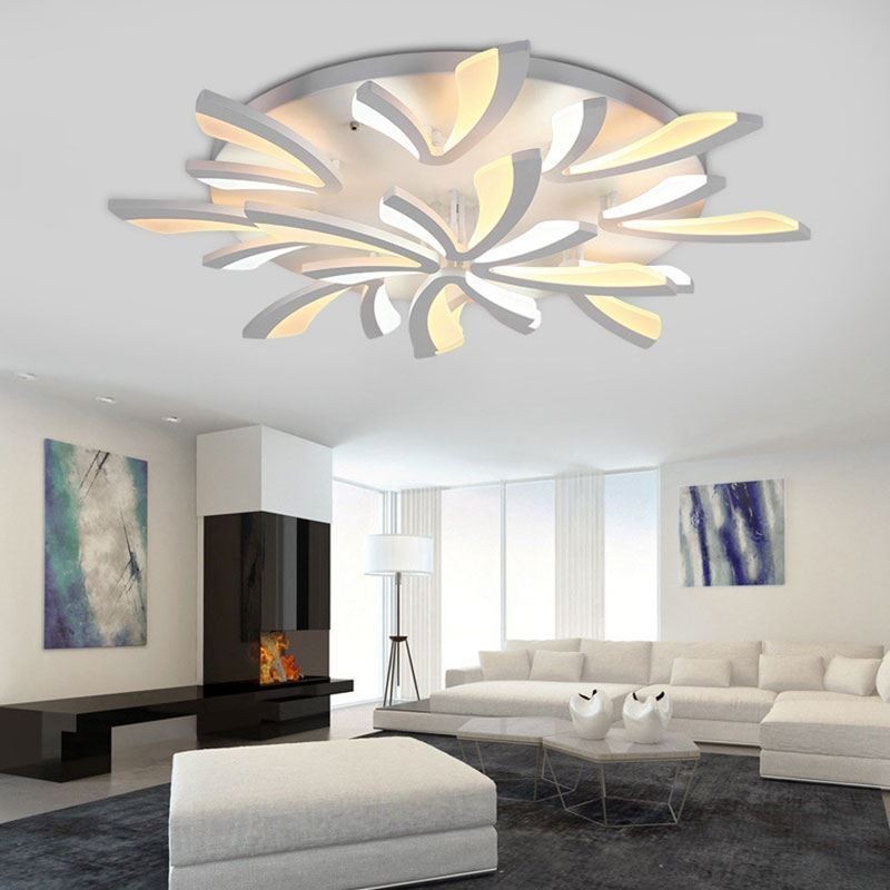 Modern Dandelion Flush Mount Simple Ceiling Light