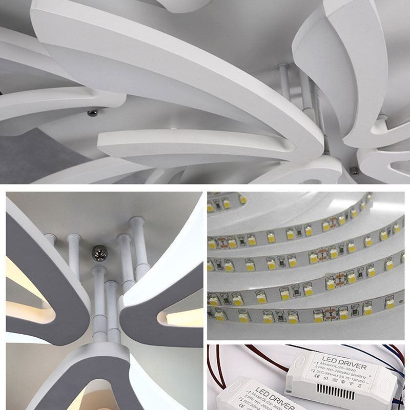 Modern Dandelion Flush Mount Simple Ceiling Light