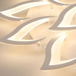 Modern Simple Flush Mount Acrylic Sunflower Shaped Ceiling Light