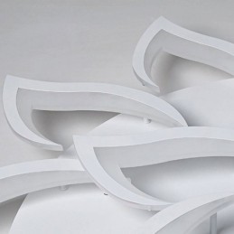 Modern Simple Flush Mount Acrylic Sunflower Shaped Ceiling Light