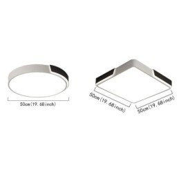 Modern Simple Flush Mount Circular Ceiling Light