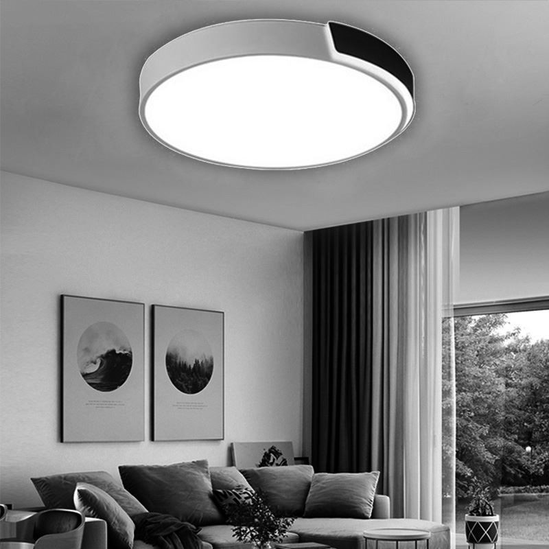 Modern Simple Flush Mount Circular Ceiling Light