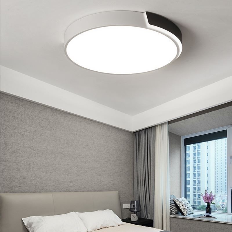 Modern Simple Flush Mount Circular Ceiling Light