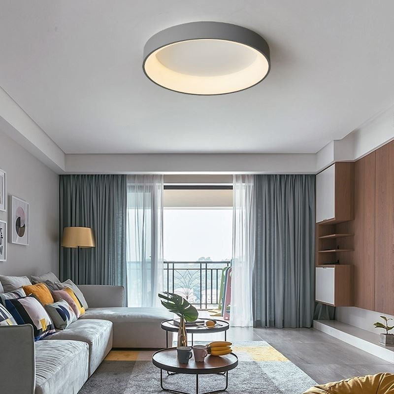 Flush Mount Modern Round Ceiling Light Energy Saving Lamp