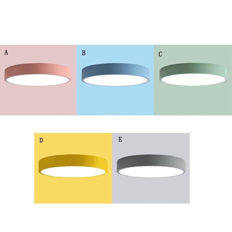 Modern Flush Mount Round Ceiling Light Ultra Thin Home Lighting Light