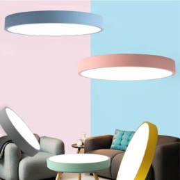 Modern Flush Mount Round Ceiling Light Ultra Thin Home Lighting Light